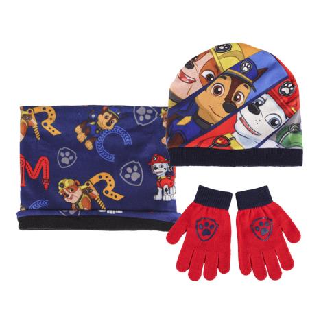Paw Patrol Chimney Scarf Hat & Gloves Set £11.99